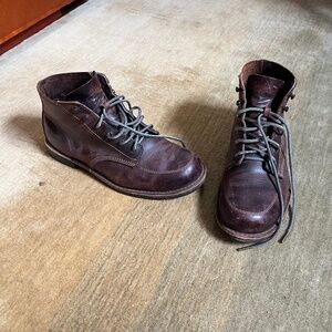 Danner Jack Hummus 5" Brown Leather Work Ankle Boots Size 12